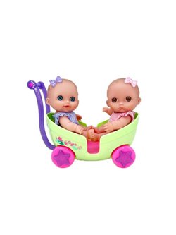 Пупсы близнецы BERENGUER виниловые 21см (16982)