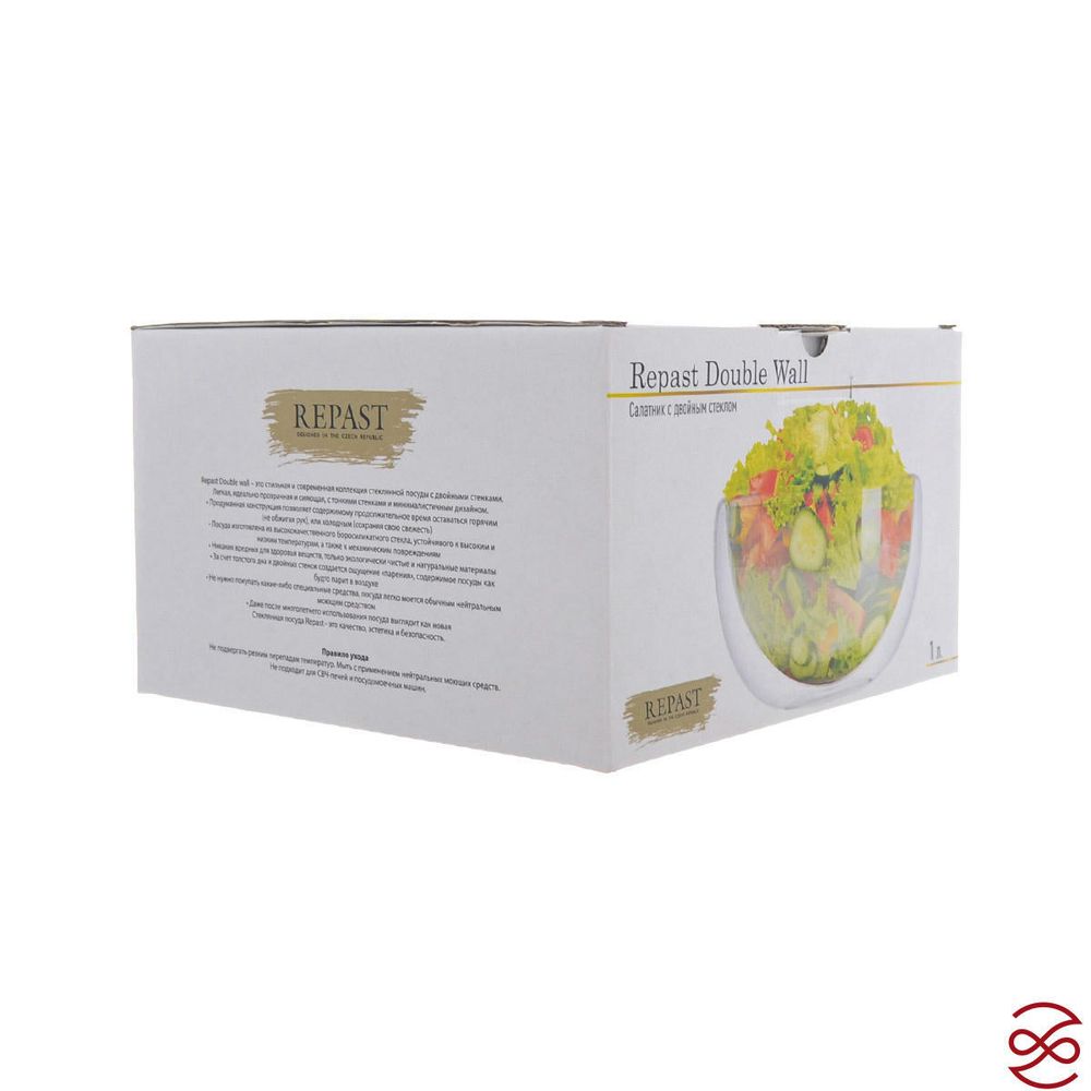 Салатник с двойным стеклом Repast Double wall 1 л