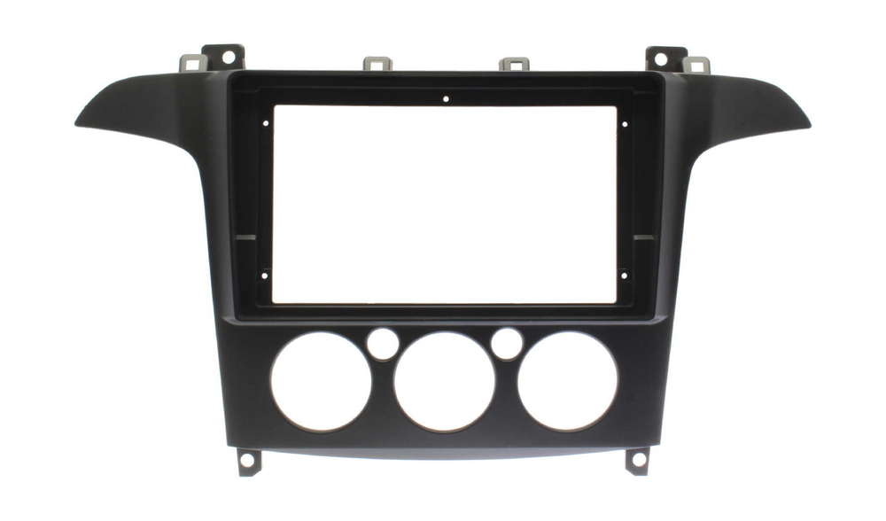 Переходная рамка магнитолы FORD S-MAX 2006-2010 9 дюймов (авто с кондиционером)