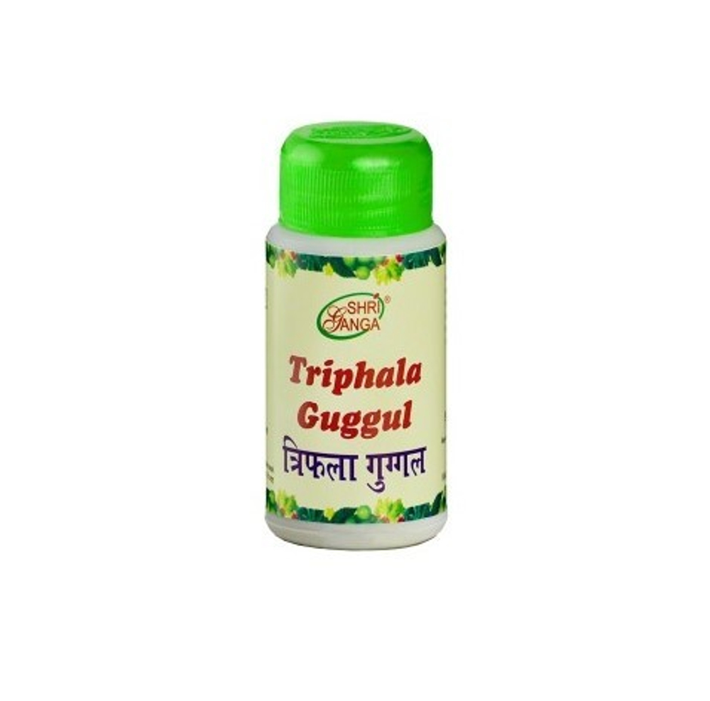 БАД Shri Ganga Triphala Guggul Трифала Гуггул 100 g.m. таб