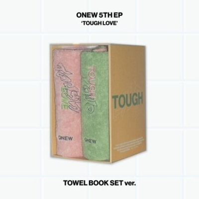 (ПРЕДЗАКАЗ) Альбом ONEW - TOUGH LOVE 5th Mini Album TOWEL BOOK TOWEL BOOK SET Version
