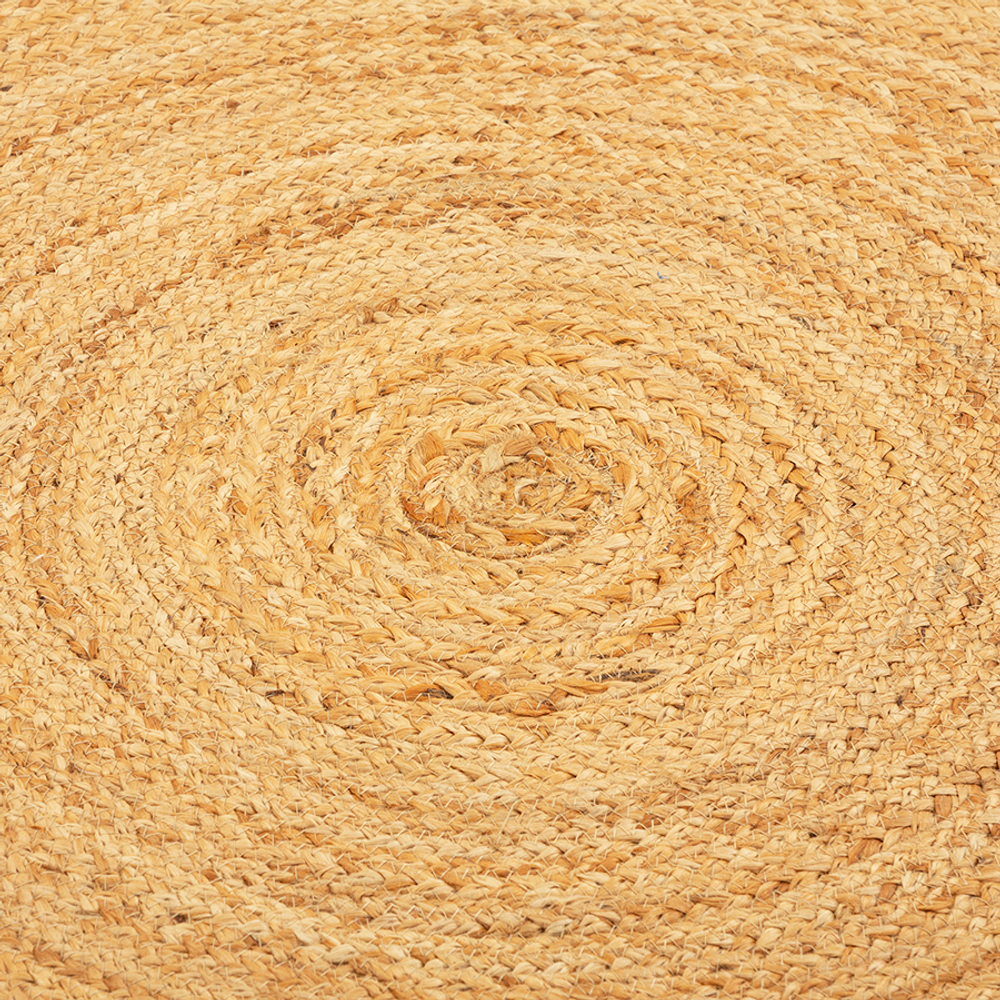 Ковер из джута круглый базовый из коллекции ethnic, 120см
