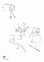 Рычаг сцепления R1,R6,XJ6,FZ6