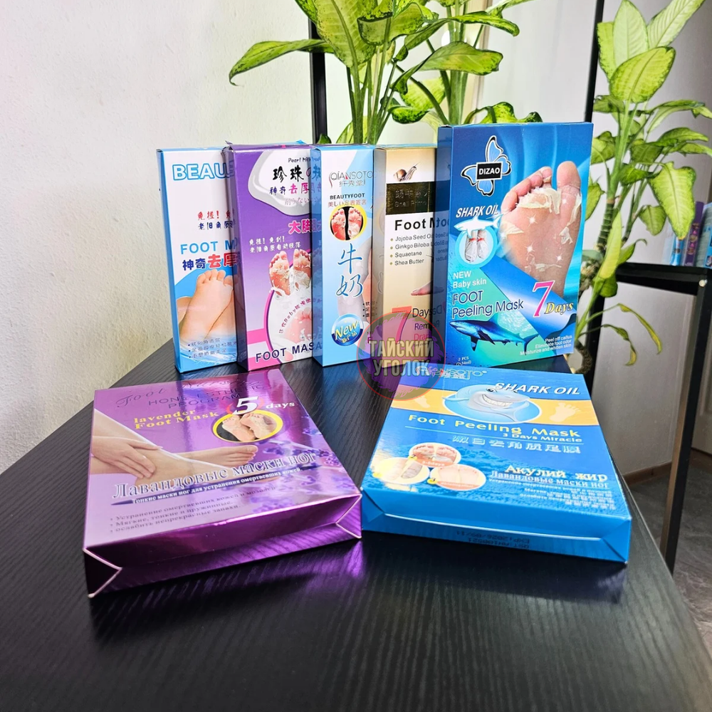 Пилинг-носочки для педикюра Foot Care Mask в асс.
