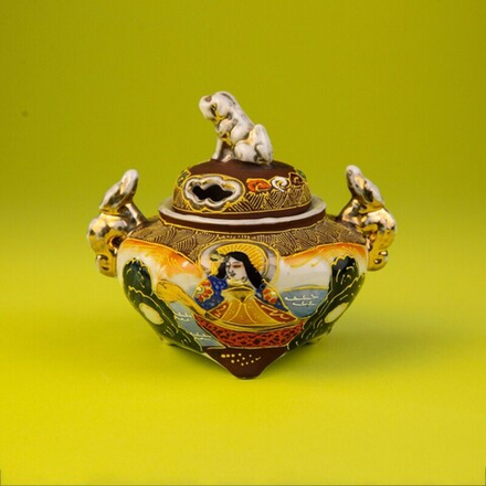 Шкатулка — курильница в стиле Сацума