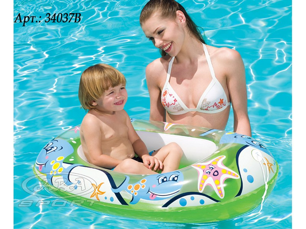 Игрушка лодка 102*69 см Океан Bestway