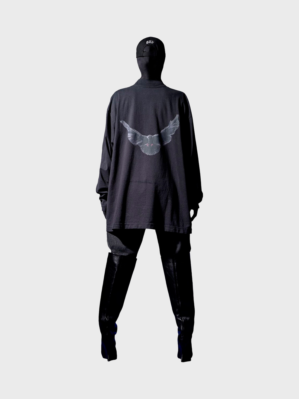 Лонгслив Yeezy Gap Engineered by Balenciaga Dove Dark Blue