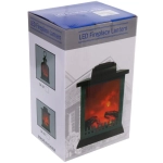 Сувенир с подсветкой «КАМИН - Вечер уюта» 15*12*23 см (питание от USB и батареек)