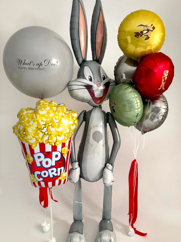 Воздушные шары с Зайчиком №8905