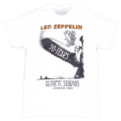 Футболка Led Zeppelin Olympic Studios (белая)