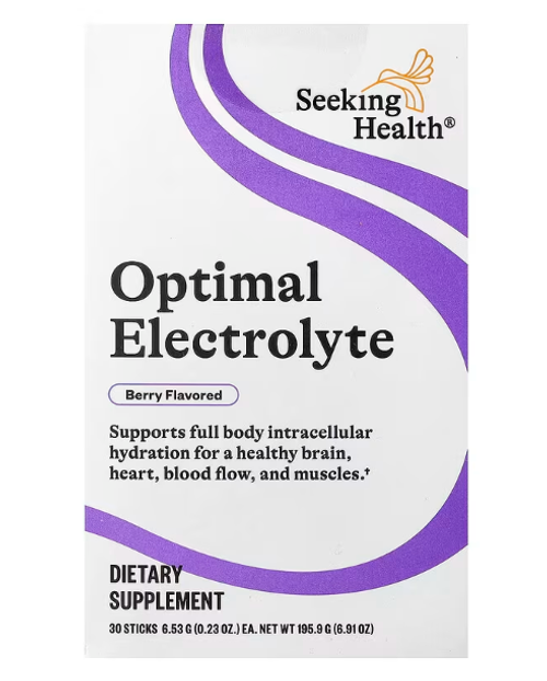 Seeking health, Optimal electrolytе, ягодный вкус  30 саше по 6,53  гр.