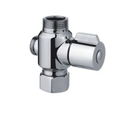 Вентиль клапанный (дивертор) FRAP FBBB (хром, латунь)