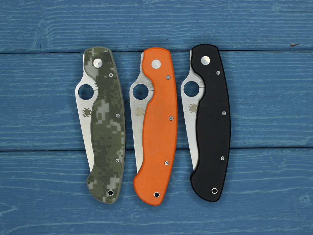 Нож Spyderco Military G10 . C36GP