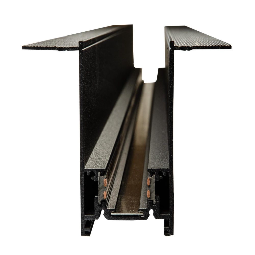 UBX-MMB4-35 BLACK 200 Шинопровод осветительный. магнитный. тип M. 2м. Встраиваемый. Черный. ТМ Uniel