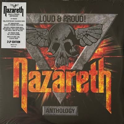 Nazareth- Loud & Proud! Anthology 2LP (Европа 2018г.)