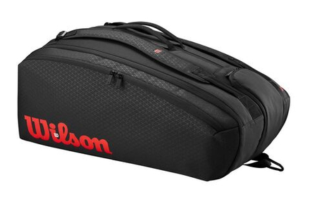 Сумка теннисная Wilson Clash V3 15PK - черный