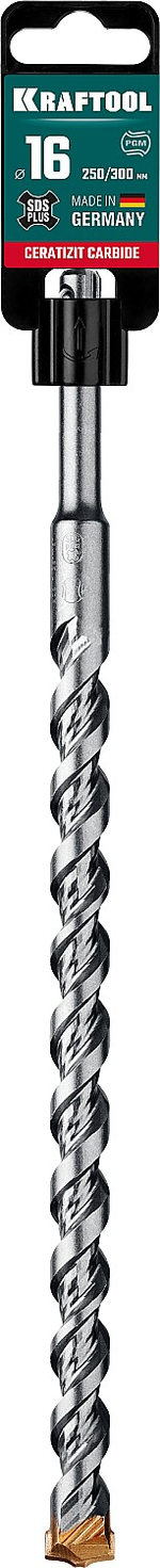 KRAFTOOL Ceratizit Carbide, 16 х 300 мм, SDS-plus бур (29320-310-16)