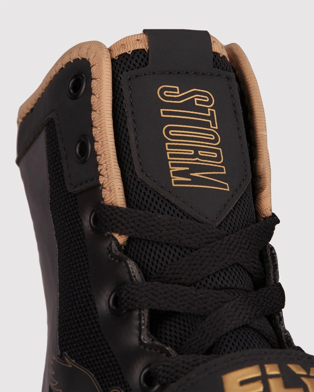 Боксёрки Fly Storm BOOTS Black & Gold