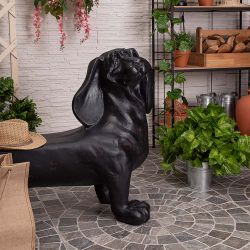 Садовая скамейка Такса Клякса средняя правосторонняя