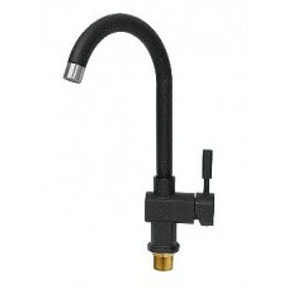 Сместитель  для кухни  LEMEN LA-9131E (черный)