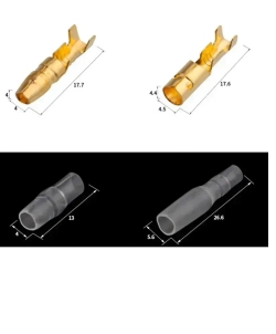 Клемма соединительная для проводов круглая разборная с изоляцией