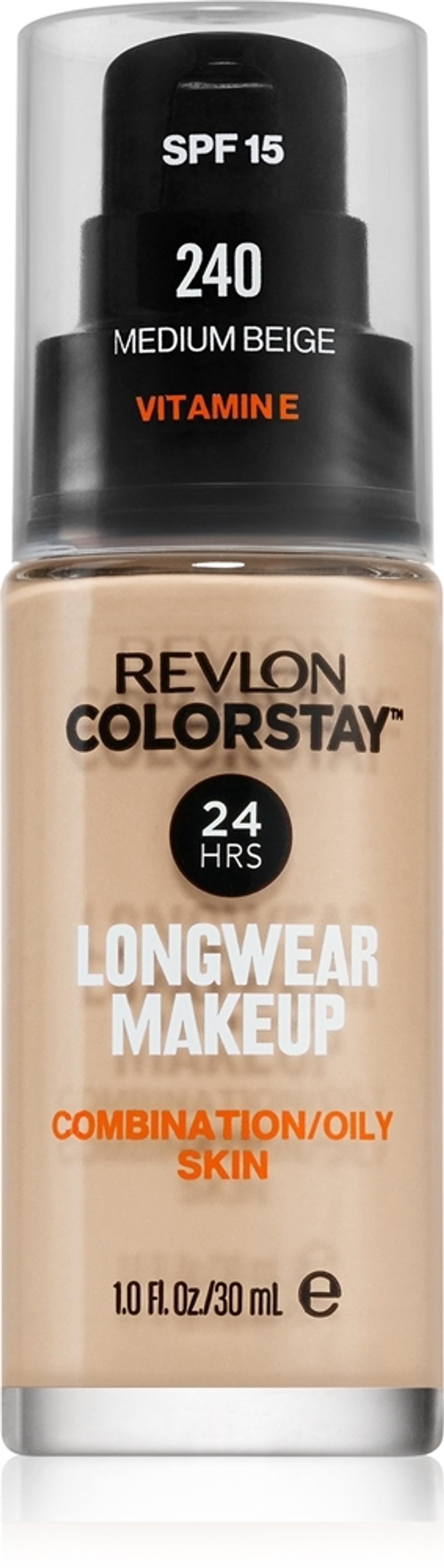 Revlon Cosmetics ColorStay - Долговечная матирующая тональная основа для жирной и комбинированной кожи, 30 ml