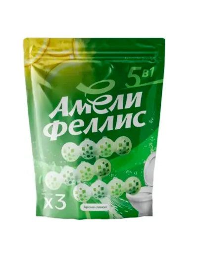 Подвесной блок очиститель для унитаза "Арома -Лемон" 3*50г
