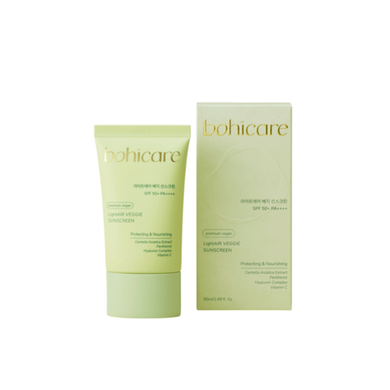 Bohicare Крем солнцезащитный веганский - Lightair veggie sunscreen, 50мл