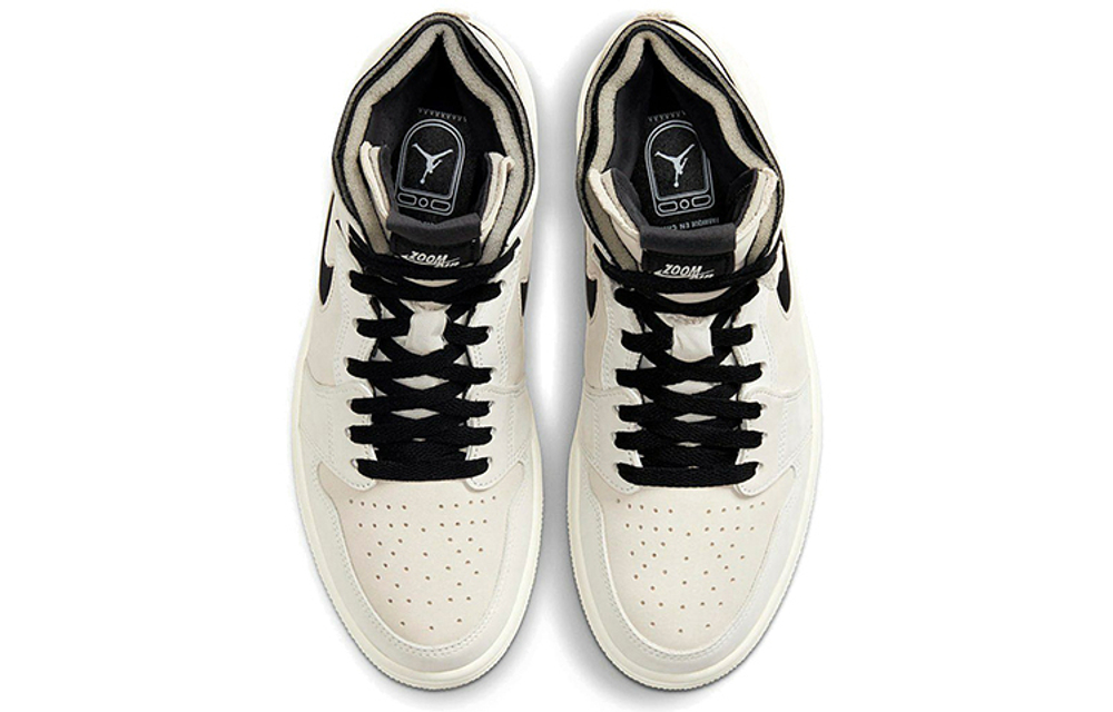 Кроссовки Jordan Air Jordan 1 High Zoom Air Cmft "Summit White" (Женская размерная сетка)
