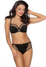 Соблазнительный бюстгальтер plus size с мягкими чашками (Размер: 80K) (Цвет: черный)