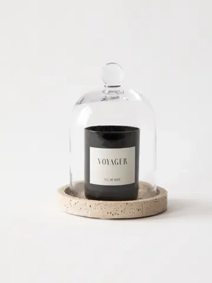 Комплект Tell Me More Voyager (подставка, клош, аромасвеча)