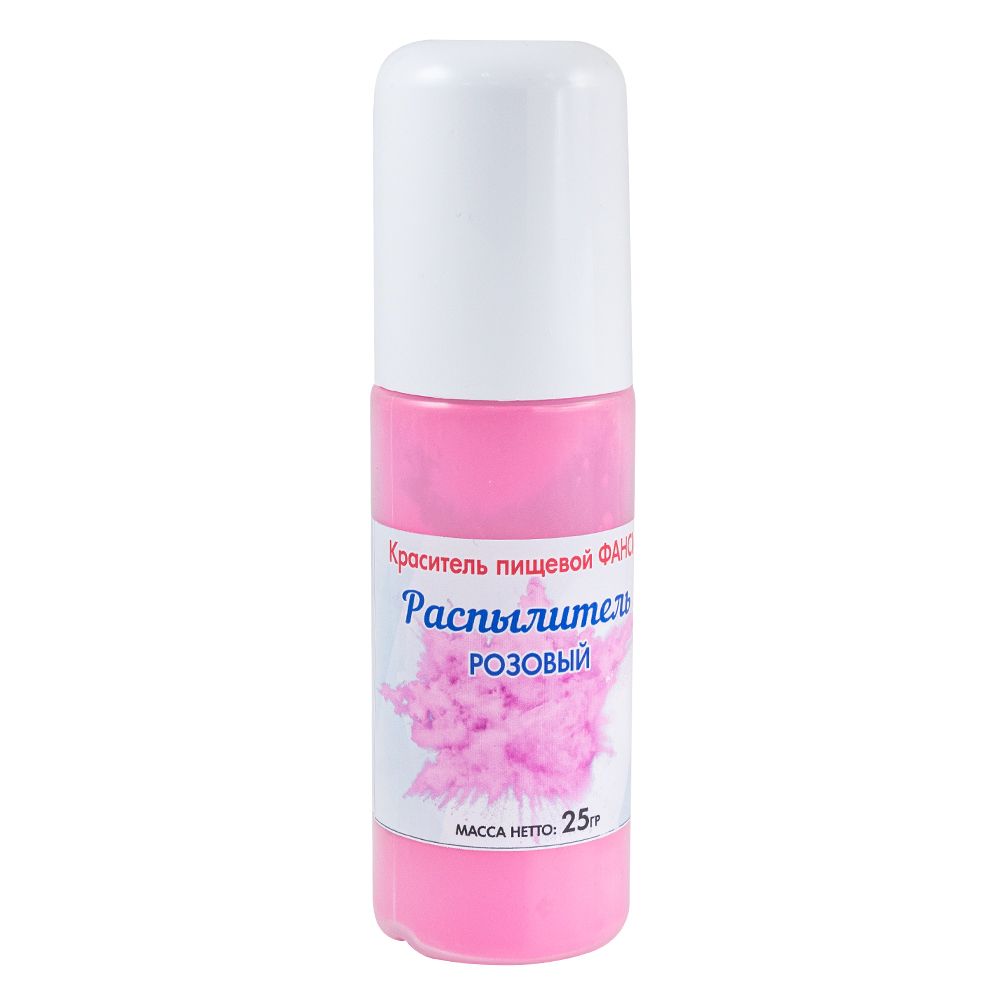 Краситель - распылитель Фанси ("Орнамент") розовый 25 гр. Краситель - распылитель Фанси ("Орнамент") розовый 25 гр.