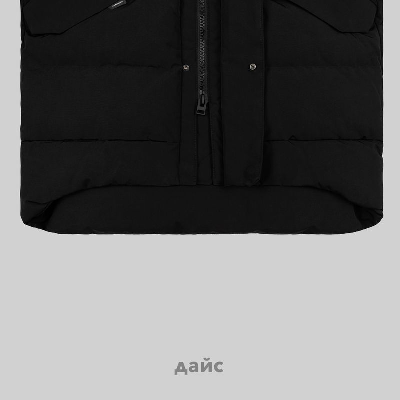 Пуховик мужской Krakatau Strofo Long Down Jacket артикул:Qm488-1 - купить в магазине Дайс