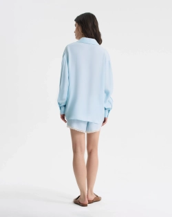 Свободная рубашка из купры