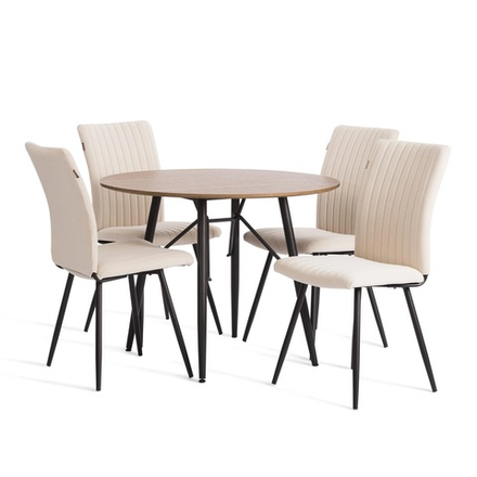 Monte Carlo (Tetchair) Стул (молочный Porsche 2/черный)