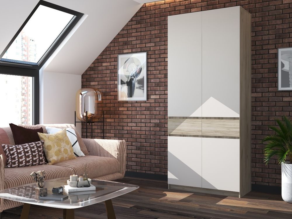 Бостон Шкаф 2-ств.ШК-001 ЛДСП