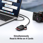 USB 3.0 4 в 1 CardReader UGREEN 30333