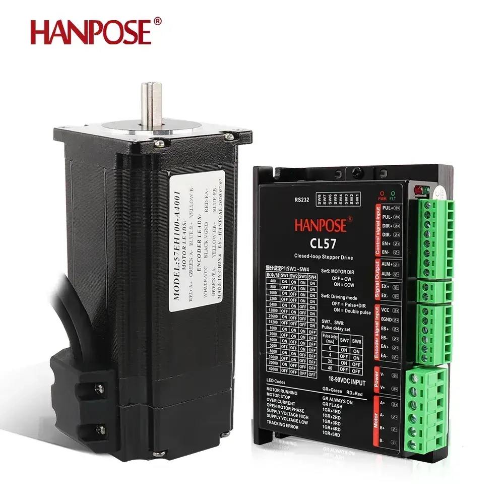 шаговый двигатель Nema 23 (57EH100A4001-CL57) 4.0A 330N.CM