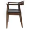 Стул Round темный орех