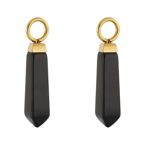 Подвеска на серьгу Coeur de Lion Gold-Black 0051/44-1316