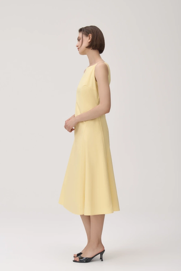 Платье миди из хлопка