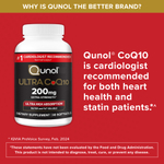 Qunol, Ultra CoQ10, 200 мг, 90 капсул