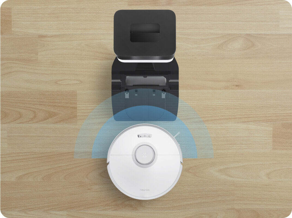 Робот-пылесос Roborock Q7 Max Plus White (RU), со станцией самоочистки