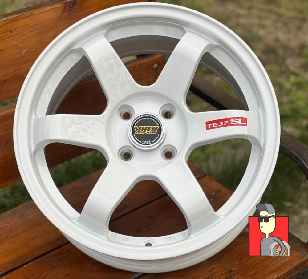 Комплект дисков Rays TE37 15x7 et35 4x100