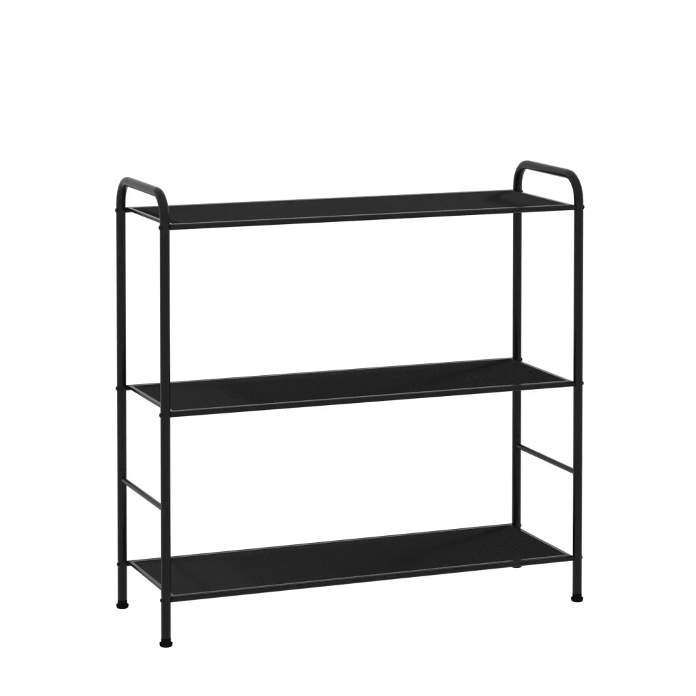 Стеллаж «Валенсия 33», цвет черный, 87,5*30*85,5см