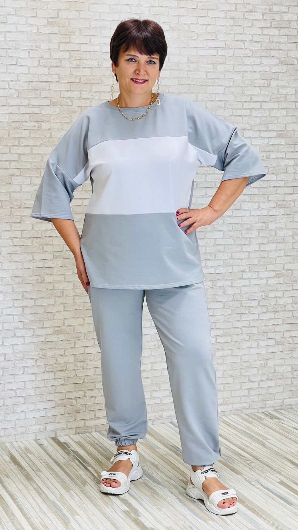 Костюм МС-1023 (серый)