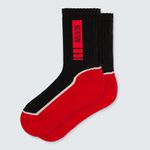 Носки Alaskan, black/red, XL, 44-47