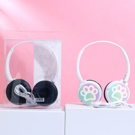 Наушники накладные «Happy year», с микрофоном