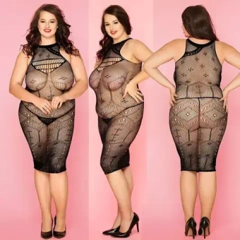 Сексуальное платье сетка Sexy Bode (plus size)