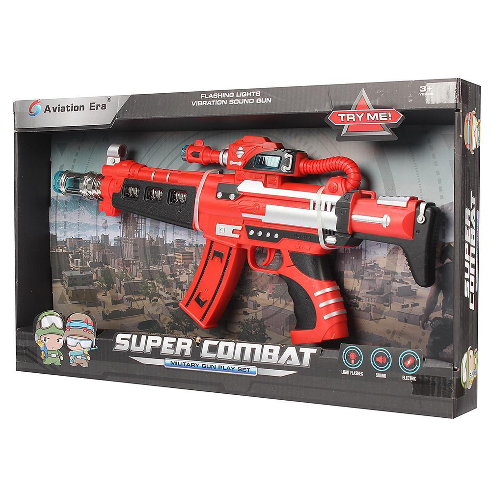 Автомат на бат. свет/звук. коробка F8558-8A